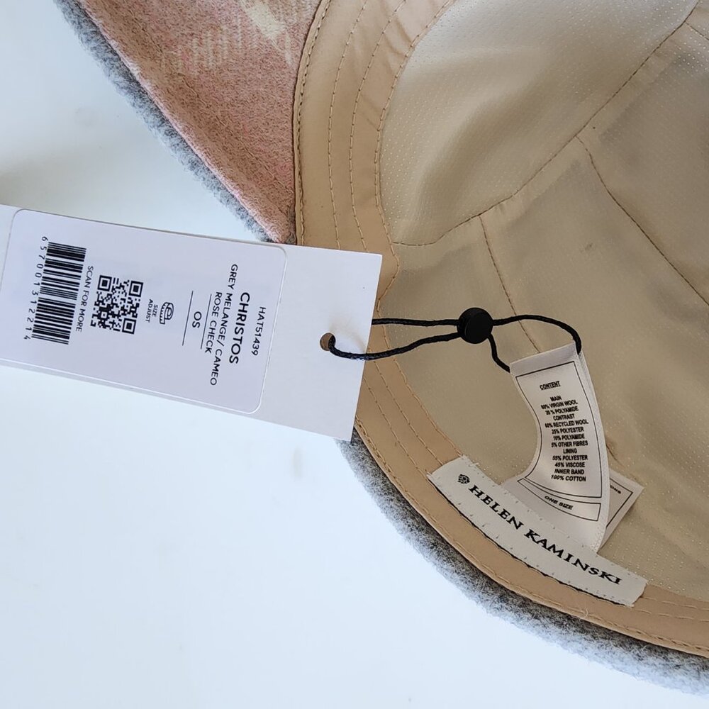 NWT Helen Kaminski Christos Sport Cap – Grey Melange 🧢(#800) - Picture 8 of 12